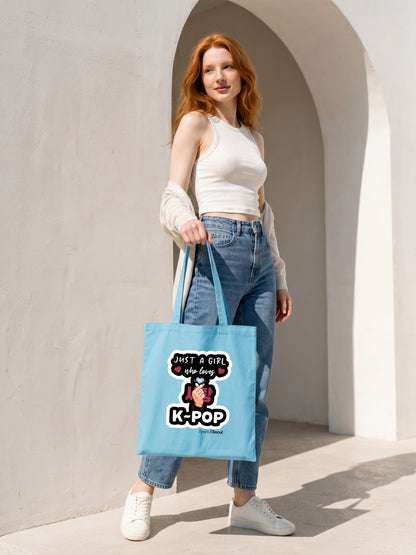 K-POP Vibe Tote Bag (Lagoon)
