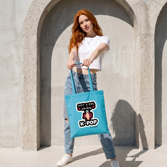 K-POP Vibe Tote Bag (Lagoon)