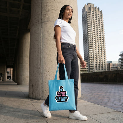 K-POP Vibe Tote Bag (Lagoon)